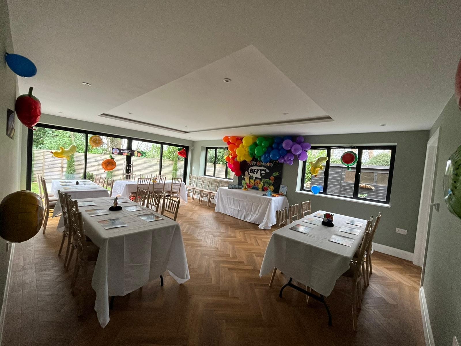 6ft wooden trestle table hire London