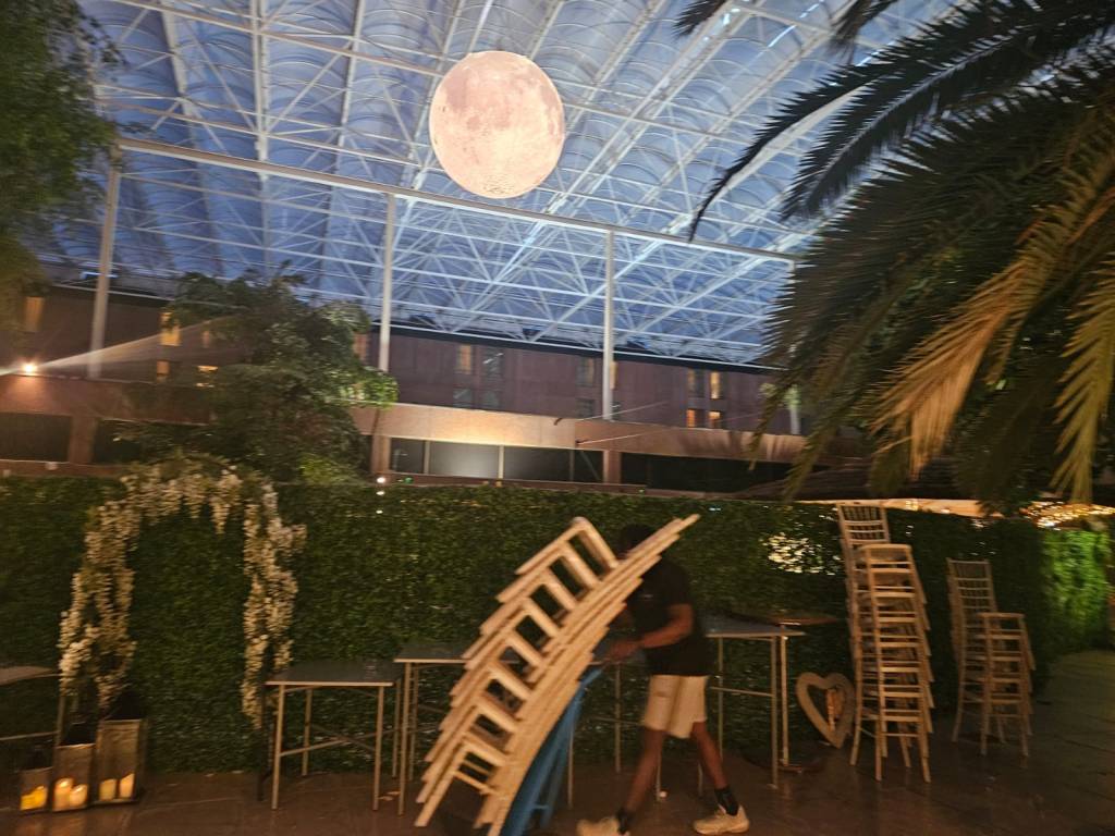 Stacked Limewash Chiavari Chairs