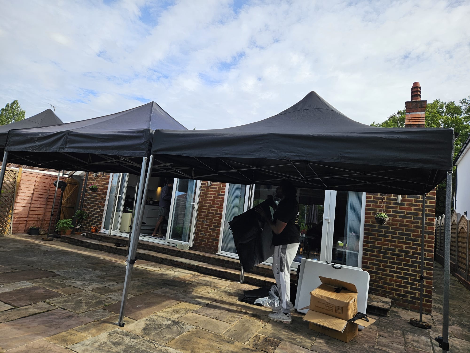 Gazebo hire with sides London