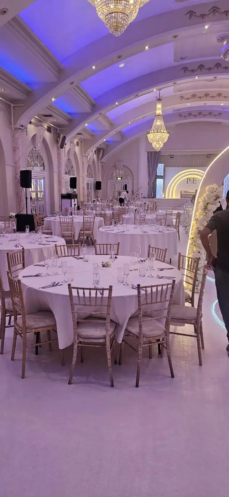 Kylah Group event furniture hire setup in London